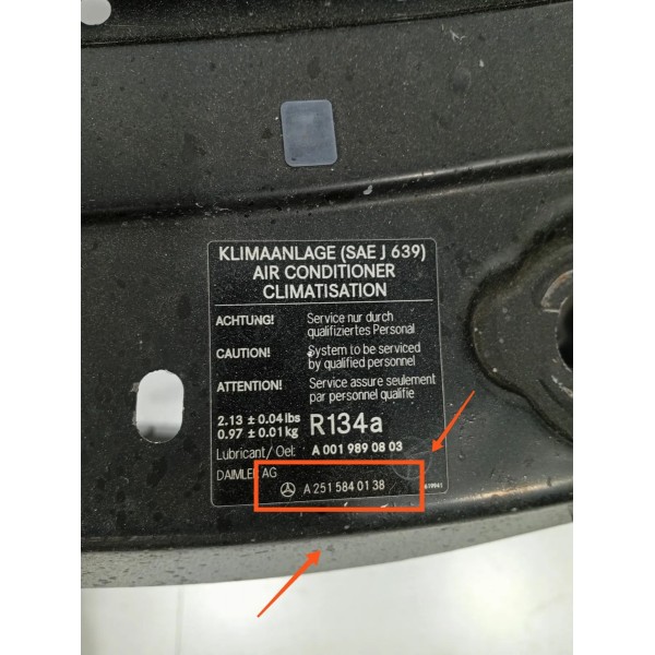 Painel Frontal Mercedes Ml 350 2012/2015