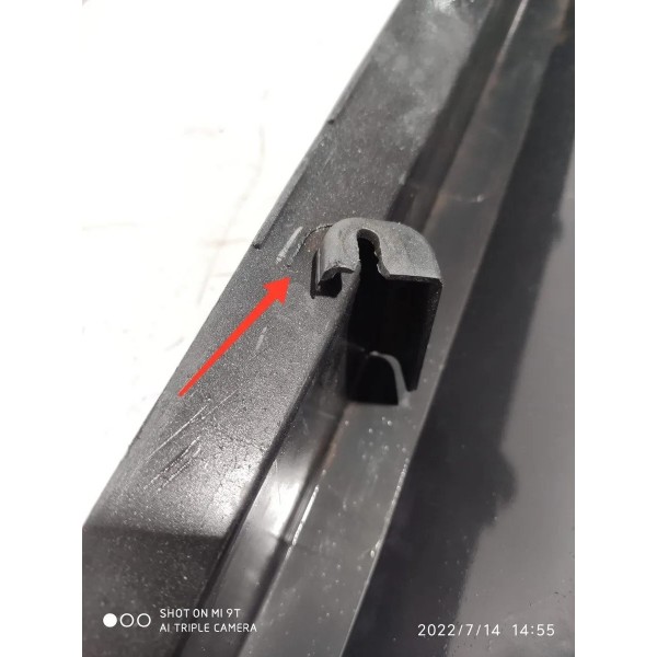 Spoiler Lateral Bmw X6 Esquerdo 2009/2016 51777176233 Det