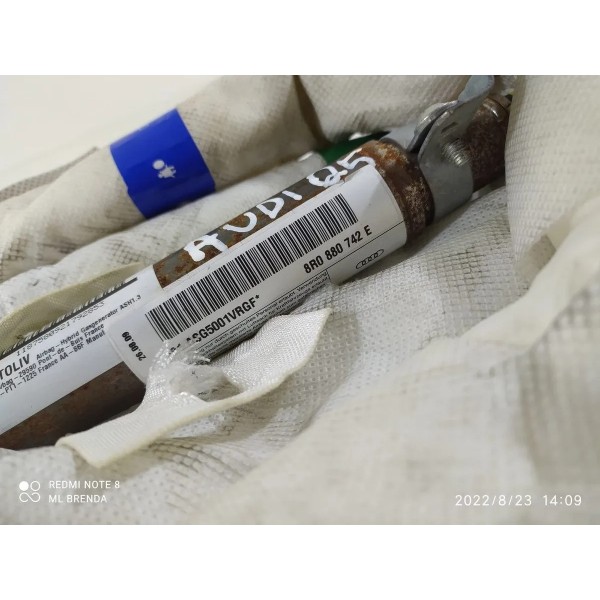 Cortina Teto Audi Q5 Direita 2009/2016 Cinza