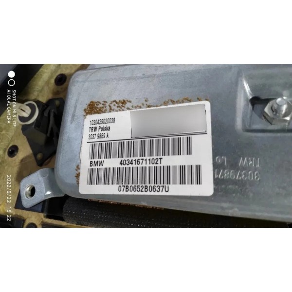 Bolsa Portas Cortina Bmw X3 E83 Esquerda 2005/2011 Bege