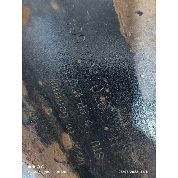 Spoiler Lateral Porsche Panamera Esquerdo 2011/2016 Det Preto