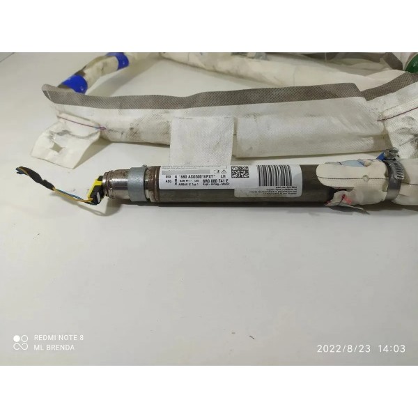 Cortina Teto Audi Q5 Esquerda 2009/2016 Cinza