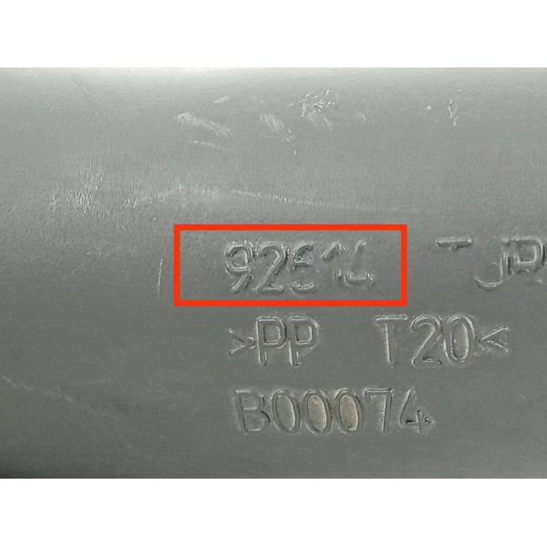 Cano Tubo Intercooler Fiat Toro Diesel 2016/2021 92614 Preto