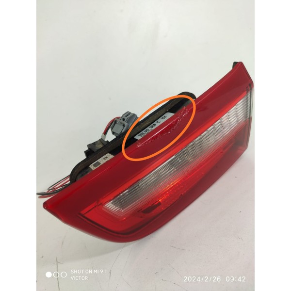 Lanterna Volvo S60 T5 Tampa Esq 2011 2017 2018 Det 30796271