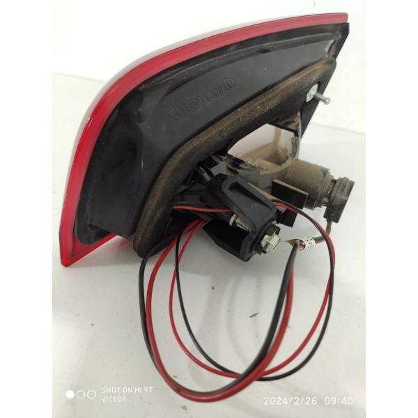 Lanterna Volvo S60 T5 Tampa Esq 2011 2017 2018 Det 30796271