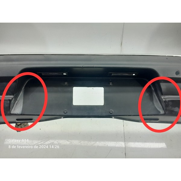 Parachoque Fiat Toro Traseiro 2016 2017 2018 2023 Detalhe
