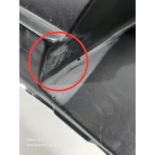 Parachoque Fiat Toro Traseiro 2016 2017 2018 2023 Detalhe