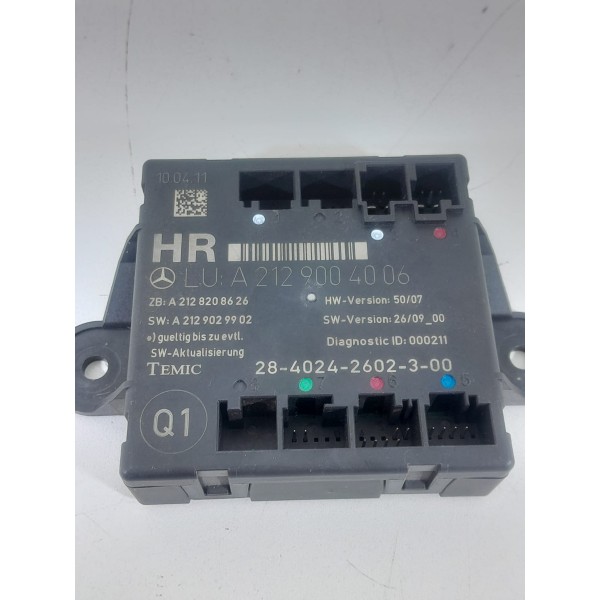 Modulo Porta Mercedes C180 C200 2007 2014 A2129004006