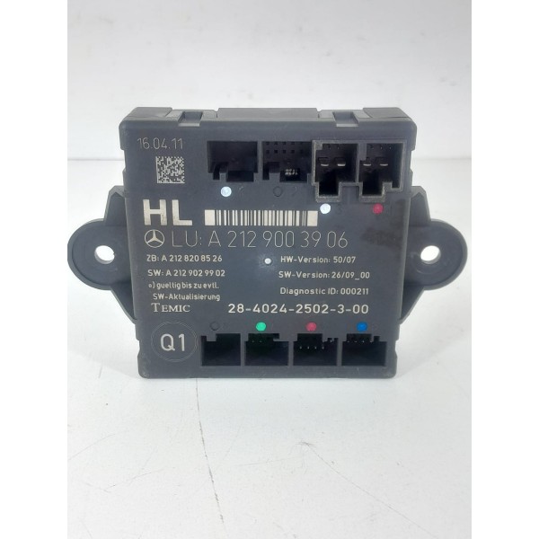 Módulo Porta Mercedes C180 C200 2007 2014 A2129003906