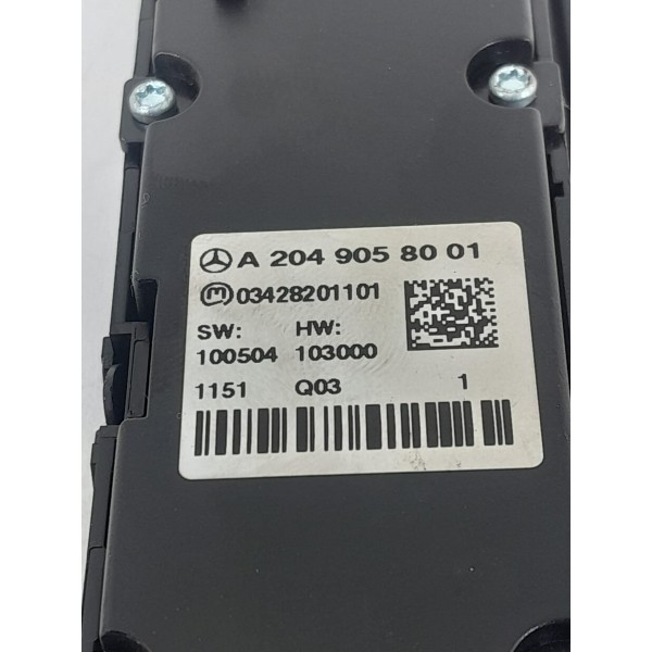 Botao Pisca Alerta Mercedes C180 2012 2013 2014 A2049058001