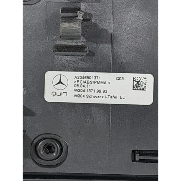 Moldura Painel Mercedes C180 C200 2011/2014 A2046801371