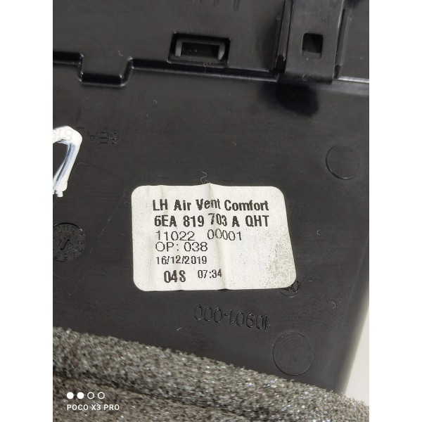 Difusor Ar Vw Polo Virtus Esquerdo 2018 2020 2022 6ea819703a