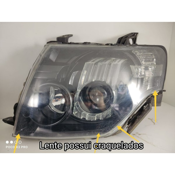 Par Farol Pajero Full Gls Fumê 2009 2012 2015 Detalhe /33031