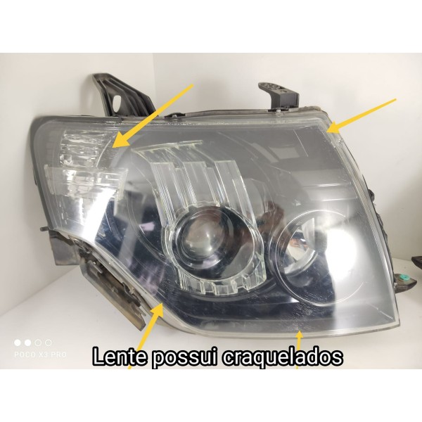 Par Farol Pajero Full Gls Fumê 2009 2012 2015 Detalhe /33031