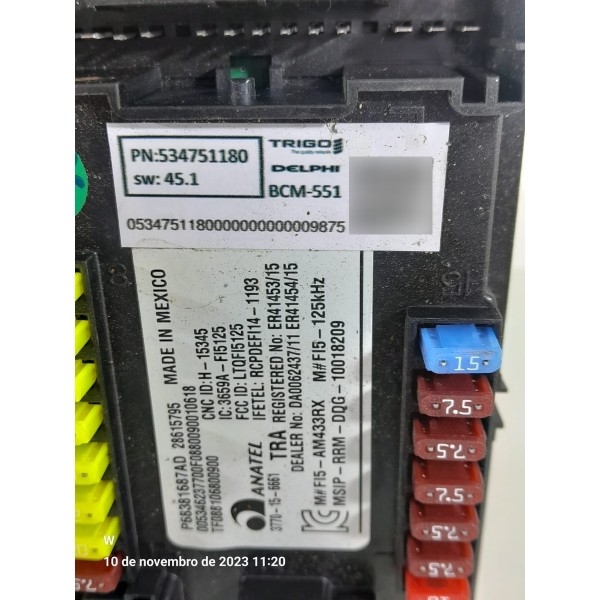 Modulo Bcm Fisiveis Compass 2018 2019 2020 2021 28615795