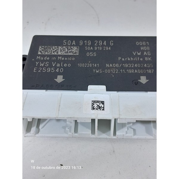 Modulo Estacionamento Nivus Tcross Virtus Polo 5qa919294g