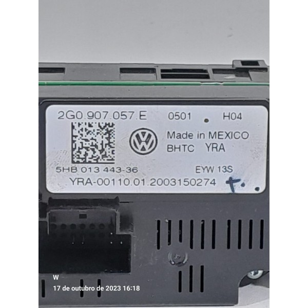 Comando Ar Condicionado Polo Digital 2018/2023 2g0907057e