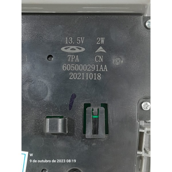 Comando Luz Teto Solar Tiggo 8 2019 2022 2024 605000291aa
