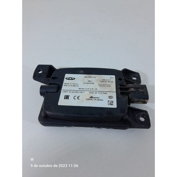 Modulo Sensor Radar Tiggo 8 Direito 2019/2024 J607900372