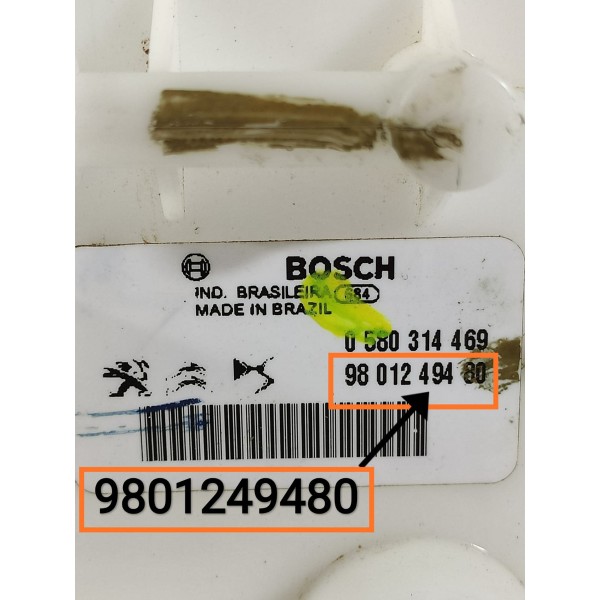 Bomba Combustivel Cactus Peugeot 2008 208 9801249480
