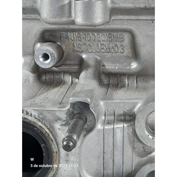 Cabecote Stander Tiggo 8 X 2021 Std 12000km F4j161003015mb
