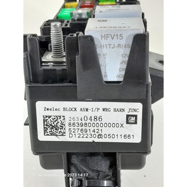 Caixa Fusivel Onix 1.0 Turbo 2020 2021 2022 2023 2024 263404