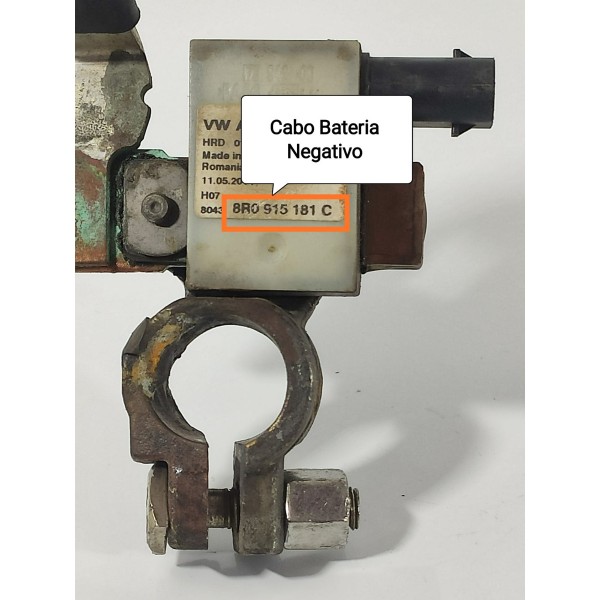 Cabo Negativo Bateria Audi A4 A5 Q5 2011/2017 8r0915181c