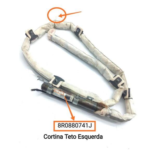 Cortina Teto Audi Q5 Esquerda 2012/2016 8r0880741j