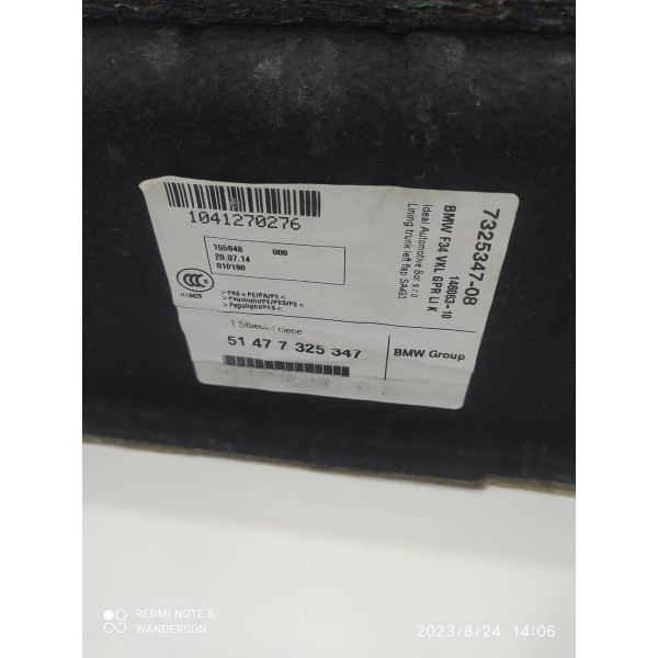 Acabamento Porta Mala Bmw 320gt 328gt Esq 51477325347 /31558