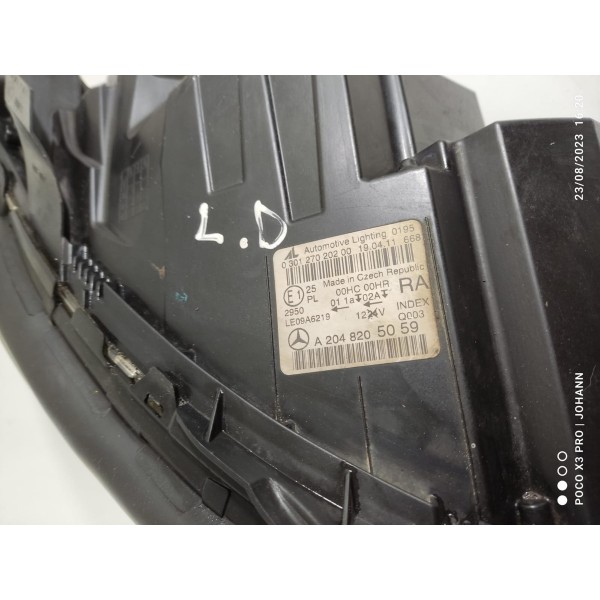 Farol Mercedes C180 Dir Completo 2012 2013 2014 A2048205059