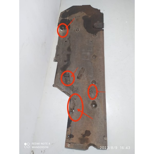 Protecao Assoalho Porsche Panamera Dir 2010/2019 Det/31313