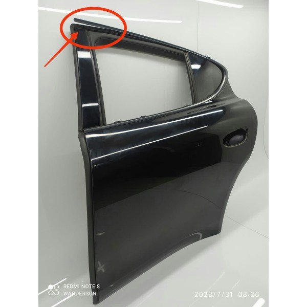 Porta Porsche Panamera Traseira Esq 2014 2015 2016 Original