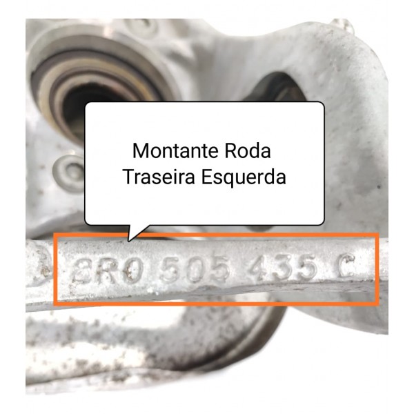 Manga Eixo Cubo Audi Q5 Traseiro Esquerd 2010/16 8r0505435c