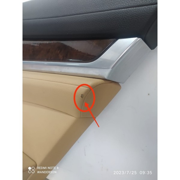Forro Porta Macaneta Panamera Tras Dir  2010/2019 Dt /31066
