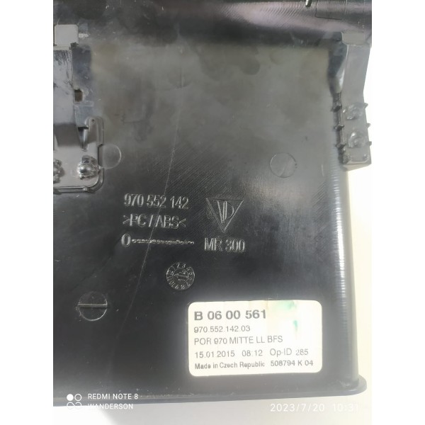 Difusor Ar Central Panamera Dir 2010 A 2015 2019 970552141