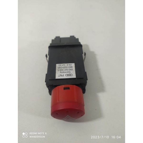 Botao Alerta Audi Tt Mk1 1998 A 2006 8n0941509a /30646
