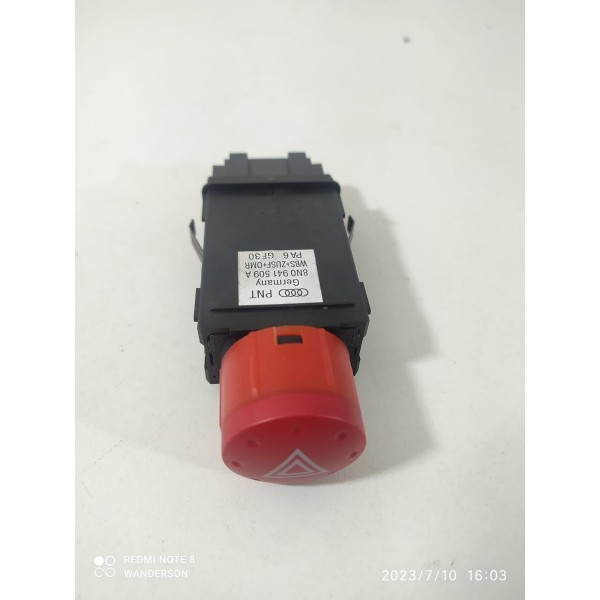 Botao Alerta Audi Tt Mk1 1998 A 2006 8n0941509a /30646