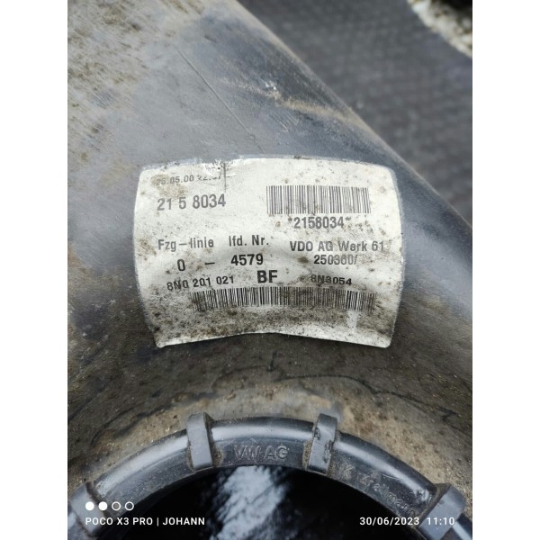 Tanque Combustivel Gargalo Audi Tt Mk1 1998/2005 8n0201021
