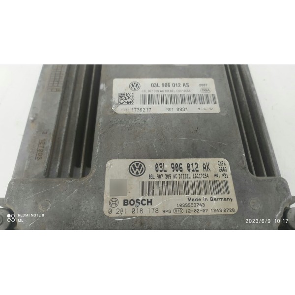 Modulo Injeção Amarok Ak 2010 2011 2012 13 2016 03l906912as