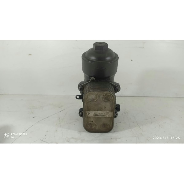 Resfriador Amarok Radiador Oleo Suporte Filtro 03l117021c